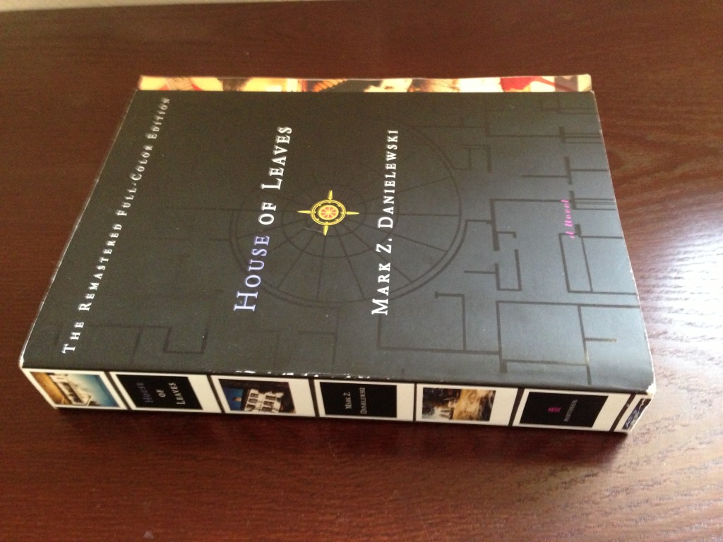 My copy of House of Leaves.
